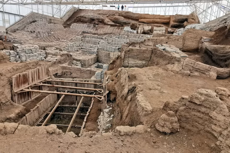 Çatalhöyük, 7400 BC, Konya, Turkey